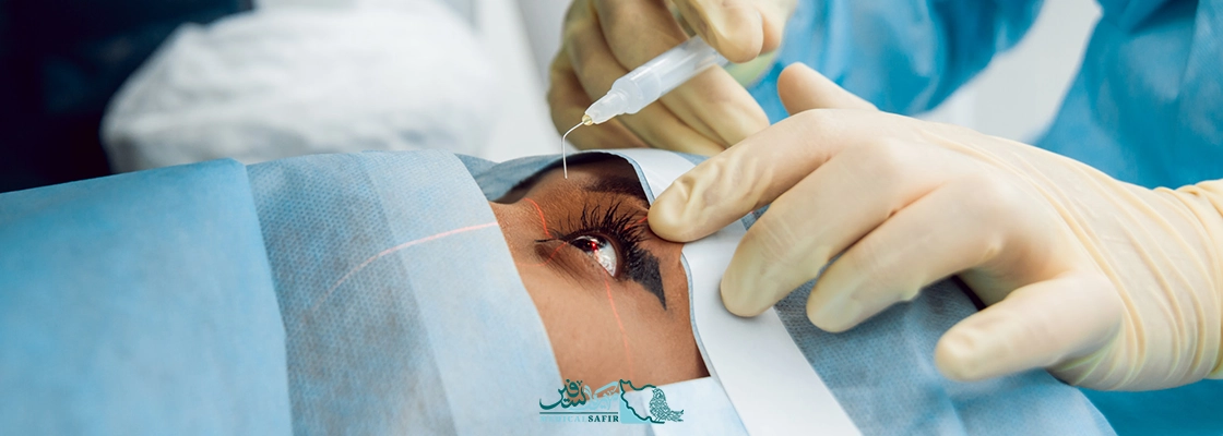 جراحی چشم گربه ای